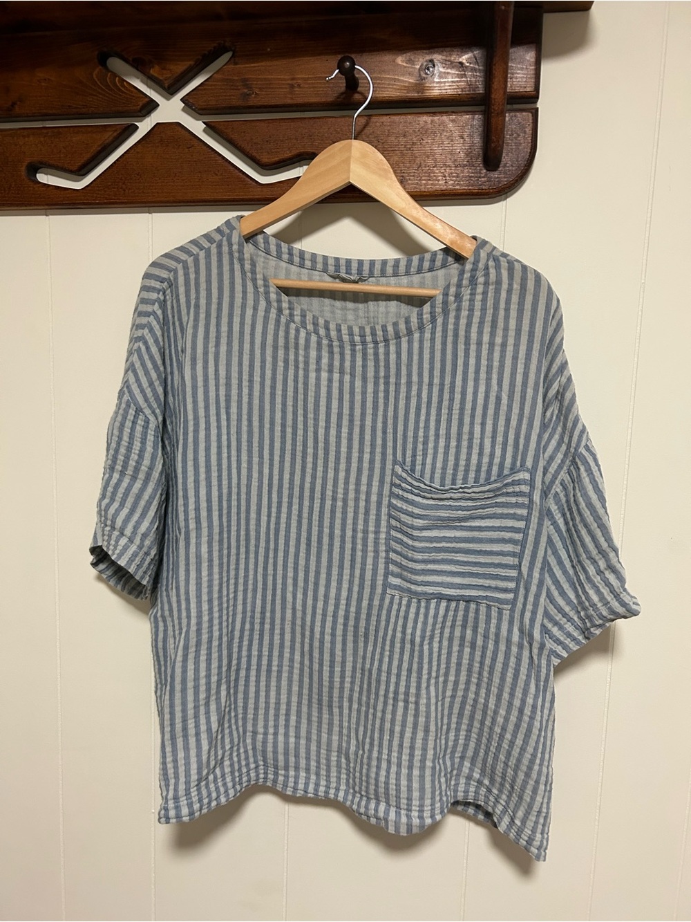 Caslon Striped Cotton Shirt